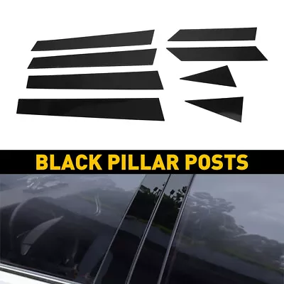 8 Black Pillar Posts For 2013-2018 Nissan Altima Door Trim Cover Car Accessories • $13.99