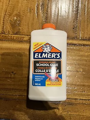 Elmer's School Glue White PVA Glue 946 ML (32 Oz) Washable And Kid Friendly • $10.50