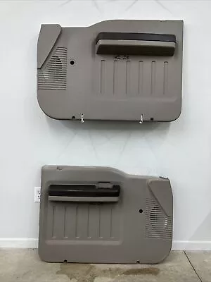 08-16 Ford F-250 F-350 Super Duty Crew Set Of Interior Manual Door Panels OEM • $349.99