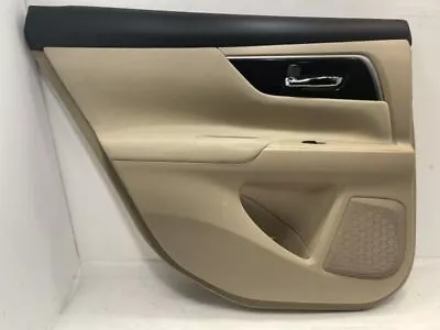 2014-2017 Nissan Altima Left Driver Rear Door Panel Tan/brown Tc: C 32k 25667 • $87.50