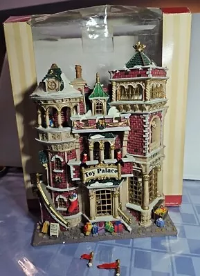 Carole Towne Lemax Essex Street Toy Palace # 45093 Lighted Wall Hanging AS IS • £40.54