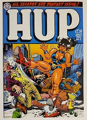 HUP #2 (1988 Last Gasp) VF/NM 1st Print Underground B&W R. Crumb Mr. Natural • $17.09