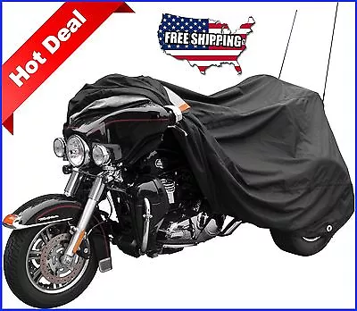 Harley Davidson Trike Cover Motorcycle Tri Glide Ultra Triglide Touring FLH Trim • $174.95