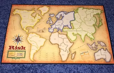 2003 Risk Board Game Replacement Game Board Only Parker Brothers Vintage Games • $9.25