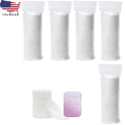 Cotton 100% Makeup Remover Pads Rounds Hygienic Facial Remover Wipes • $16.99