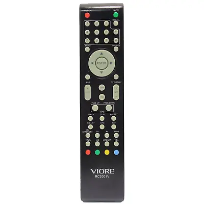 Viore RC2001V Factory Original TV Remote LC32VF56 LC16VH56 LC32VF56 LC32VH56 • $14.89