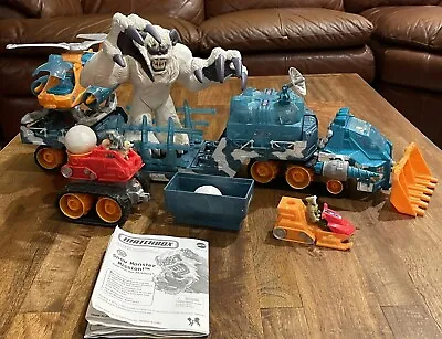 Matchbox Mega Rig Snow Monster Mission 2006 Create Over 30 Trucks Complete EUC • $34.99