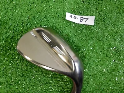 Titleist Vokey SM9 Brushed Steel 58-08* Lob Wedge M Grind Dynamic Gold Steel New • $144.43