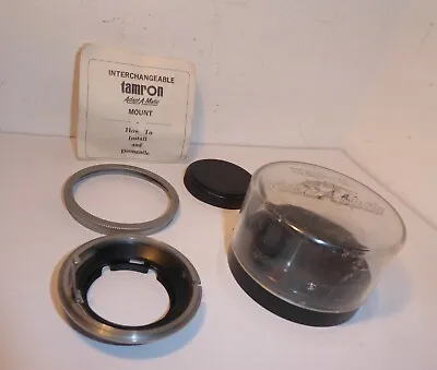 TAMRON ADAPTA-MATIC NIKON F CUSTOM MOUNT With CASE & INSTRUCTIONS  • £24.95