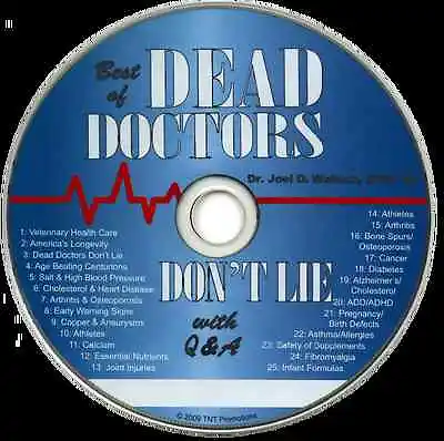  Dead Doctors Don't Lie Cd Dr Wallach • £9.99