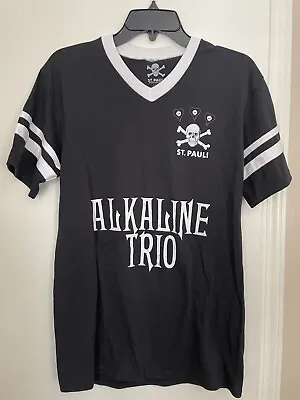 Alkaline Trio PUNK ROCK BAND T-SHIRT Matt Skiba St Pauli Jersey  Sz. M • $100