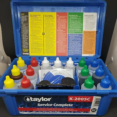 $64.95 • Buy Taylor COMPLETE Low DPD Professional Pool Test Kit K-2105