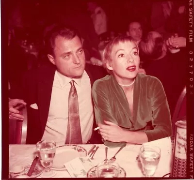 Evelyn Keyes Mike Todd Candid 1950's Original 2.25 X 2.25 Transparency • $39.99