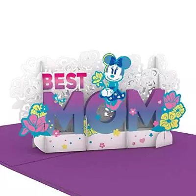 Mothers Day Disney's Minnie Mouse Best Mom Pop Up Card • $27.27