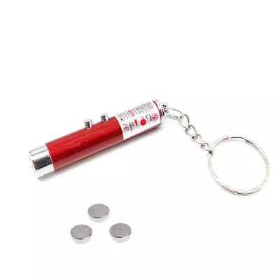 Mini Cat Dog Pet Toy Red Laser Light LED Pointer Pen Lazer Interactive Training • $5.39
