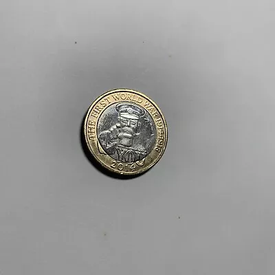 1914-1918 The First World War Lord Kitchener £2 Pound Coin Royal Mint (RARE) • £4