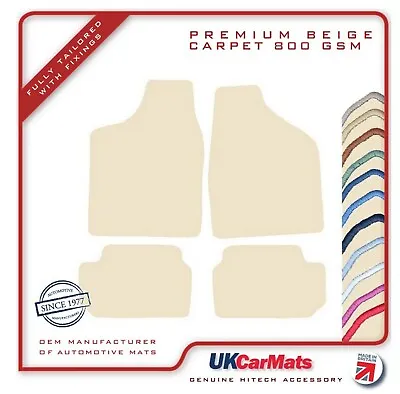 Fits Fiat Panda 1988-1995 Hitech Beige Premium Tailored Carpet Car Mats • £62.95