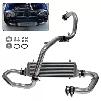 FMIC Intercooler Pipe Kit For VW Jetta GL GLS GLI Golf GTI MK4 1.8T 98-05 Black • $268.76