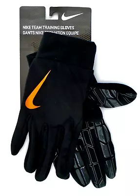 Nike Team Training Gloves Men's XL Palm Grip Black/Orange • $24.95