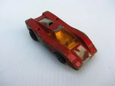 Vintage MATCHBOX Model Diecast VEHICLE Superfast RED No.7 Hairy Hustler (1971) • $8