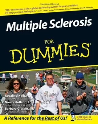 Multiple Sclerosis For Dummies By Giesser Barbara Paperback Book The Cheap Fast • £5.99