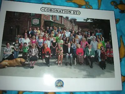 Official Coronation Street 50 Years Cast Photo 2010 Betty Driver Samia Ghadie • £12.99