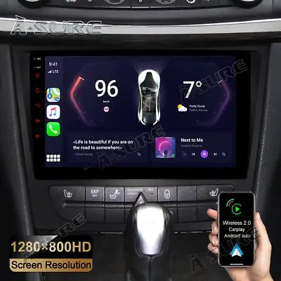 For Mercedes-Benz E-Class W211 E500 E350 E320 2+32G Android CarPlay Stereo Radio • $129.89