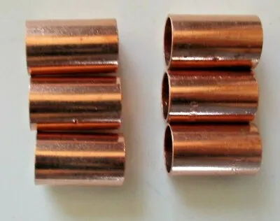 6- Nibco 1/2  Copper Couplings  No Stop Sweat Ends New • $9.99