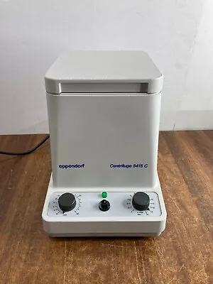 Eppendorf Model 5415 C Micro Centrifuge 14000 RPM W/ F 45-18-11 Rotor & Lid • $139.99