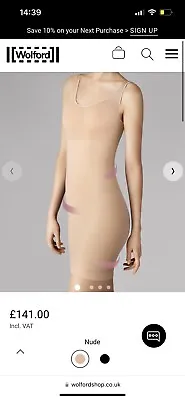 £25 • Buy Wolford Individual Nature Forming Dress. Nude. Small.