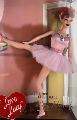 2008 I Love Lucy (Barbie 50th Anniv) Pink Label Doll..The Ballet.Epi 19 Box • $19.99