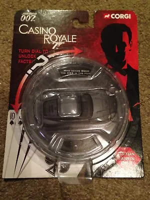 JAMES BOND BNOC CORGI CASINO ROYALE ASTON MARTIN DBS WITH DIAL FACTS See Pics • £7.95