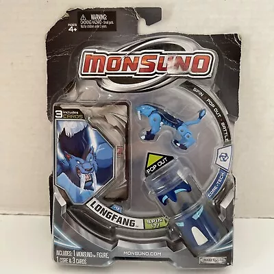 D3 New  Monsuno Jakks Pacific Longfang & Cards Package HAS WEAR • $25