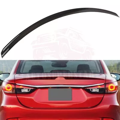 Carbon Fiber Rear Trunk Spoiler For Mazda 6 Atenza 2019-2020 • $113.99