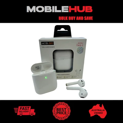 $38.90 • Buy MOBIGO Bluetooth Earbuds Wireless Earphone Headset Charging Case Airpods 2nd Gen