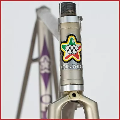 Olmo Sintex Steel Frame Vintage Road Racing Bicycle Lugs Lugged Italian • $399