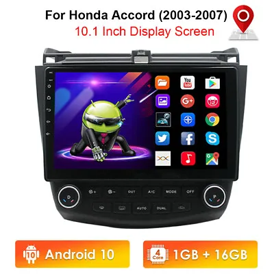 For Honda Accord 7 03-07 10  Android Stereo Car Radio GPS DAB Player 1+16GB.USA • $106.98