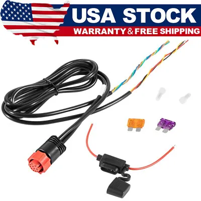 Power Cable For Lowrance Hds Series 000-0127-49 PC-30-RS422 Elite Hook 4 Chirp • $34.95