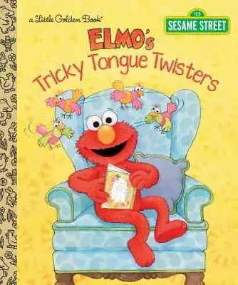 Elmo's Tricky Tongue Twisters (Sesame Street) (Little Golden Book) - GOOD • $3.73