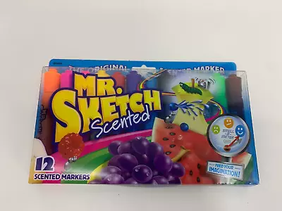 Mr Sketch Scented Markers 12-pack Chisel Tip Original Scents • $14.02