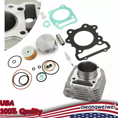 $79.80 • Buy 74mm Cylinder Top End Rebuild Kit Fits Honda TRX 300 Fourtrax 4x4 2x4