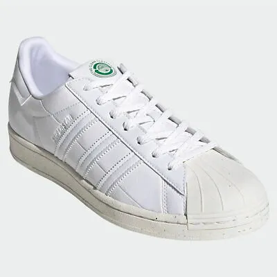 Adidas FW2292 Men's Vegan Superstar Shoes White Trainer (Size 5.51011) • £59.99