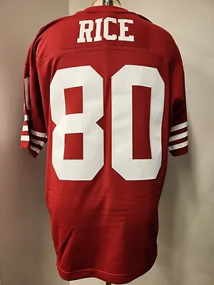 Mitchell & Ness 1990 San Francisco 49ers Jerry Rice TC Legacy Jersey • $170