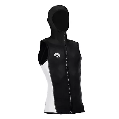 Men's Chillproof Vest With Hood Full Zip (Size: Large) • $159.95