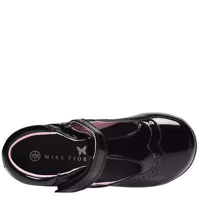 MISS FIORI Tara T Bar Shoes Black Size UK 2 *REFSSS24 • £14.99