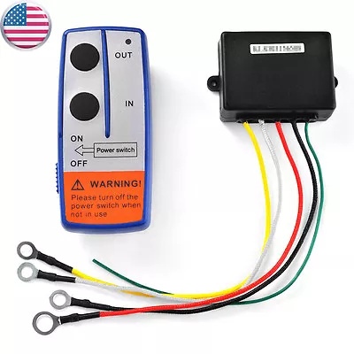 1PC Electric Winch Wireless Remote Control System Switch For Truck Jeep ATV SUV • $10.99