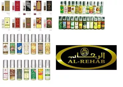 £3.49 • Buy Genuine Al Rehab 6ml Attar Oil Perfume Fragrance Roll On Halal Alcohol Free
