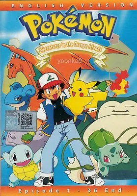 $16.50 • Buy English Dub Pokemon Season 2 : Adventures In The Orange Island 1-36End DVD Anime