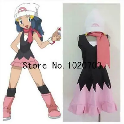 Pokemou Pocket Monster Dawn Hikari Cosplay Costume • $59.40