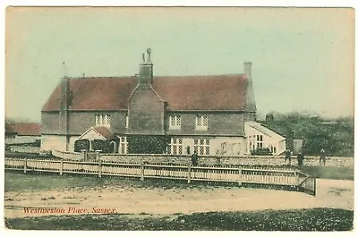 £10.99 • Buy Westmeston Place Sussex Hand Tinted Postcard A.H. Homewood Burgess Hill C.1910